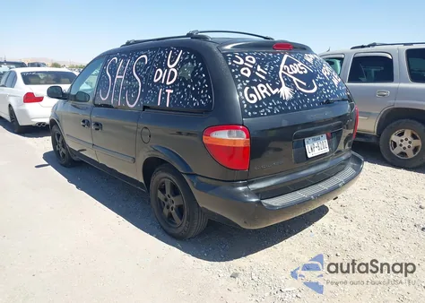 2007 Dodge Caravan Sxt из США, поврежденный, VIN 1D4GP45R37B143714